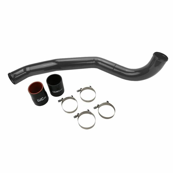 【USA在庫あり】 Wehrli 17年-19年 シボレー 6.6L L5P Duramax Driver Side 3in インタークーラーパイプ WCFab グレー wcfWCF100708-GRY HD店