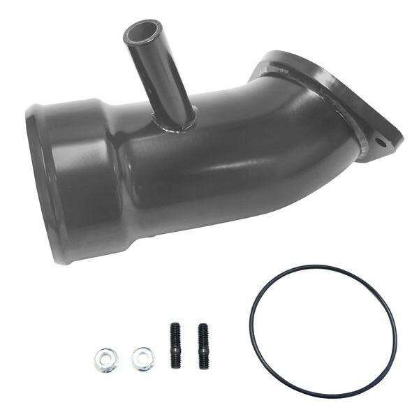 【USA在庫あり】 Wehrli 17年-19年 シボレー 6.6L L5P Duramax 3.5in インテーク Horn w/PCV Port - グロスホワイト wcfWCF100721-GW HD店