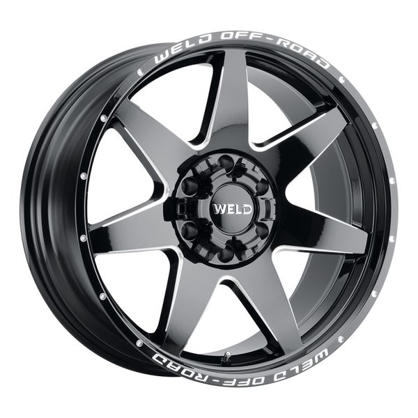 【USA在庫あり】 Weld Off-Road W109 20X10 Retaliate 5X139.7 5X150 ET-18 BS4.75 グロスブラック MIL 110.2 welW10900070475 HD店