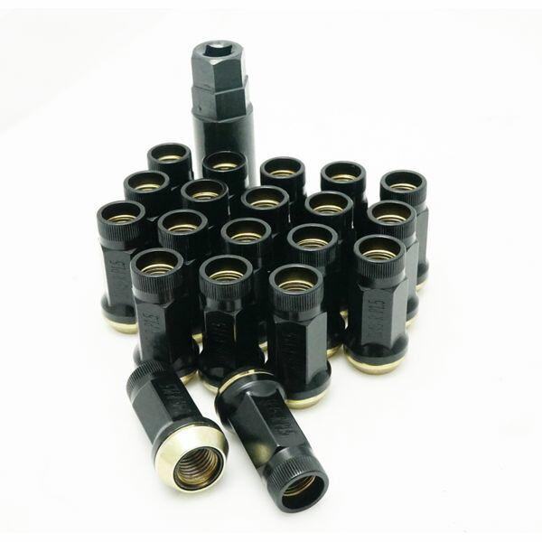 【USA在庫あり】 Wheel Mate Muteki SR45R ラグナットキット 12x1.5 ブラック whm32936B HD店 41,453円