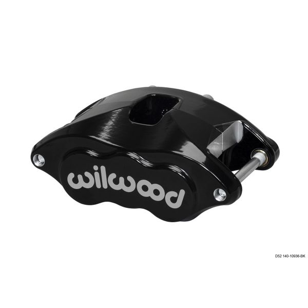 【USA在庫あり】 Wilwood Caliper-D52-ブラック Pwdr 2.00/2.00in ピストンs 1.28in Disc wil120-10936-BK HD店