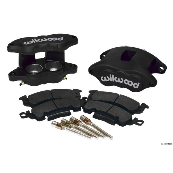 【USA在庫あり】 Wilwood D52 フロント キャリパーキット - Gray Type III Ano 2.00 / 2.00in Piston 1.04in Rotor wil140-11291 HD店