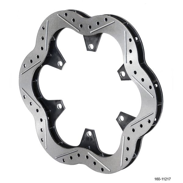 【USA在庫あり】 Wilwood ローター-Stainless Scalloped 10.50 x .810 - 6 on 5.50in wil160-11217 HD店