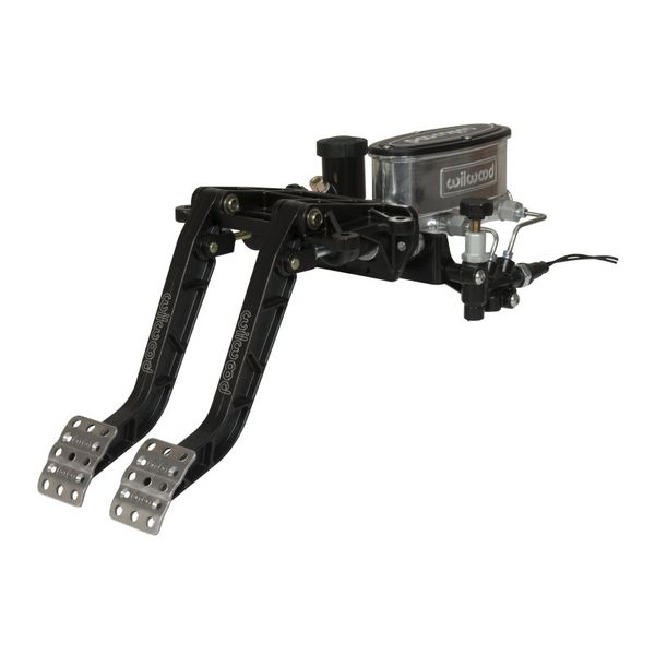 【USA在庫あり】 Wilwood アジャスタブル-Tandem Dual Pedal - ブレーキ / Clutch - Fwd. Swing Mount - 6.25:1 - ブラック E-Coat wil340-14360 HD店