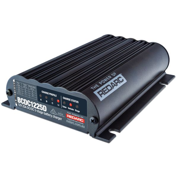 【USA在庫あり】 REDARC DC/DC Dual Input In-Vehicle Battery Charger - 12V 25A rdcBCDC1225D HD店