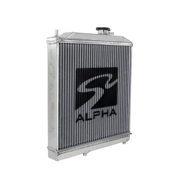 【USA在庫あり】 Skunk2 Alpha Series 88-91 ホンダ Civic/CRX Radiator (Half Size) (Dual Core) skk349-05-1550 HD店