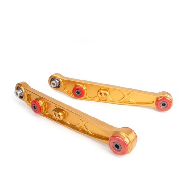 【USA在庫あり】 Skunk2 Honda/Acura EG/DC Alpha Series リア Lower Control Arm Set - Gold skk542-05-1110 HD店