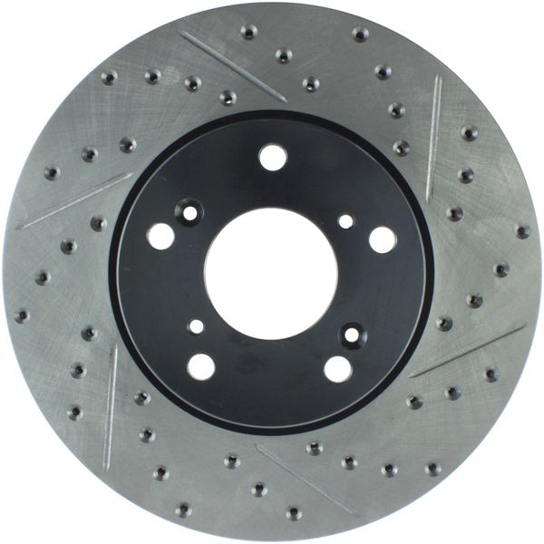 【USA在庫あり】 StopTech 06年-08年 シビック GX/02年-04年 CR-V/98年-02年 ホンダ Accord V6/03年-07年 Accord 4 cyl/V6 MT スリット & D sto127.40036L HD店