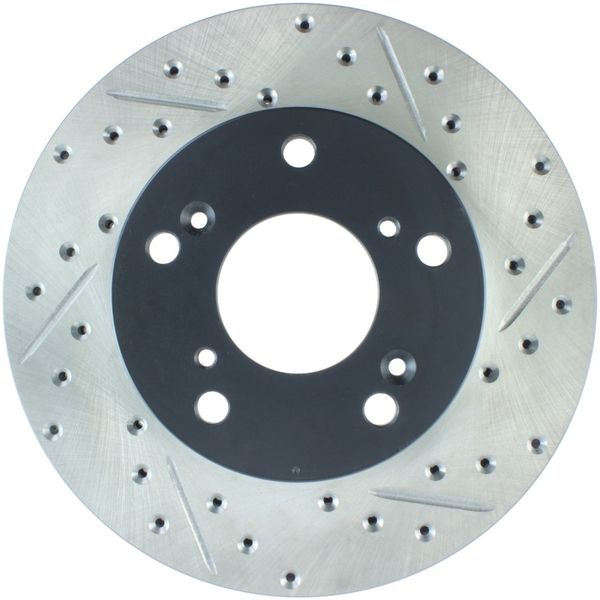 【USA在庫あり】 StopTech 02年-06年 Acura RSX スリット＆ドリルド 左フロント ローター sto127.40056L HD店