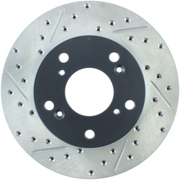 【USA在庫あり】 StopTech 02年-06年 Acura RSX スリット＆ドリルド 右 フロント ローター sto127.40056R HD店