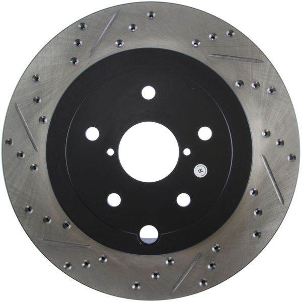 【USA在庫あり】 StopTech 08年- スバル STI Will Not Fit 05年-07年 スリット＆ドリルド Sport ブレーキローター sto127.47030R HD店