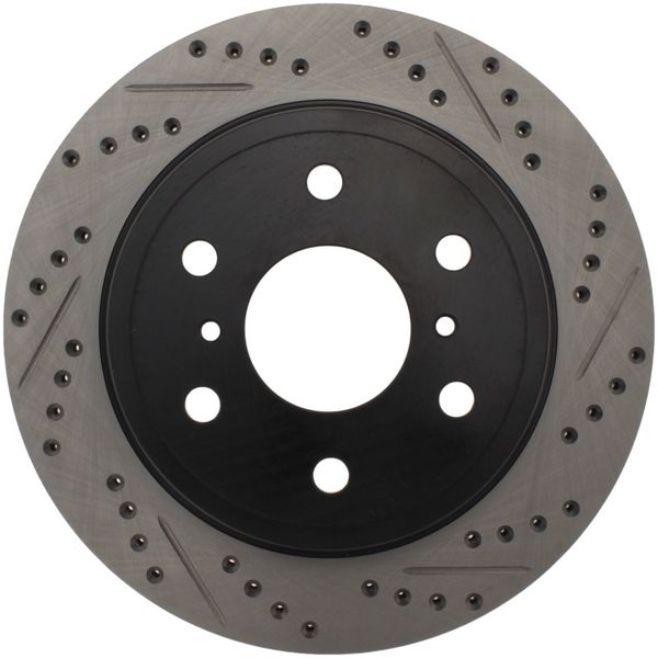 【USA在庫あり】 StopTech 05年-10年 GMC Sierra w/ リア Drum /07年-09年 GMC Yukon リア 右 スリット＆ドリルド ローター sto127.66065R HD店