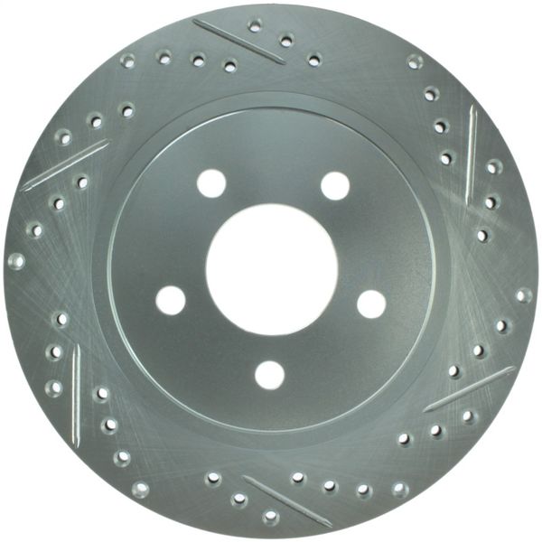 【USA在庫あり】 StopTech Select Sport 05年-10年 フォード Mustang GT スリット、ドリルド リア左ローター sto227.61087L HD店