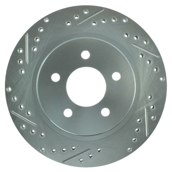 【USA在庫あり】 StopTech Select Sport 05年-10年 フォード Mustang GT スリット、ドリルド リア右 ローター sto227.61087R HD店