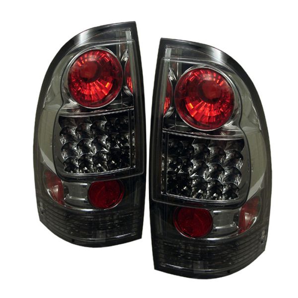 【USA在庫あり】 Spyder トヨタ Tacoma 05年-15年 LED テールライト スモーク ALT-YD-TT05-LED-SM spy5007957 HD店