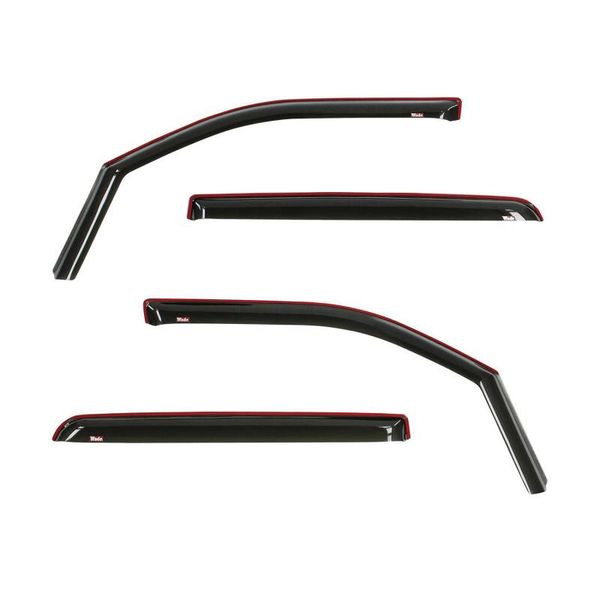 【USA在庫あり】 Westin 19年-22年 Ram 1500 Crew Cab(Excl. 19年-22年 Ram 1500 Classic) In Channel Wind Deflector 4pc - スモーク wes72-35407 HD店