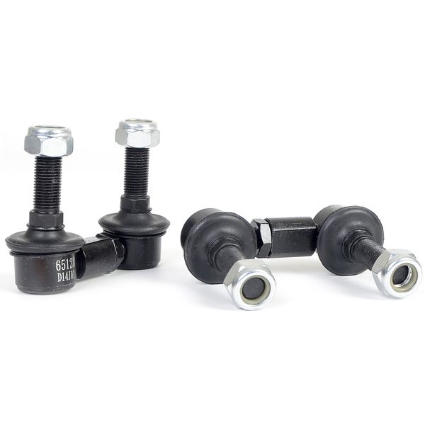 【USA在庫あり】 Whiteline 07年以降 ニッサン スカイライン R35 GT-R フロント Swaybar link kit h/duty-アジャスタブル steel ball whlKLC172 HD店