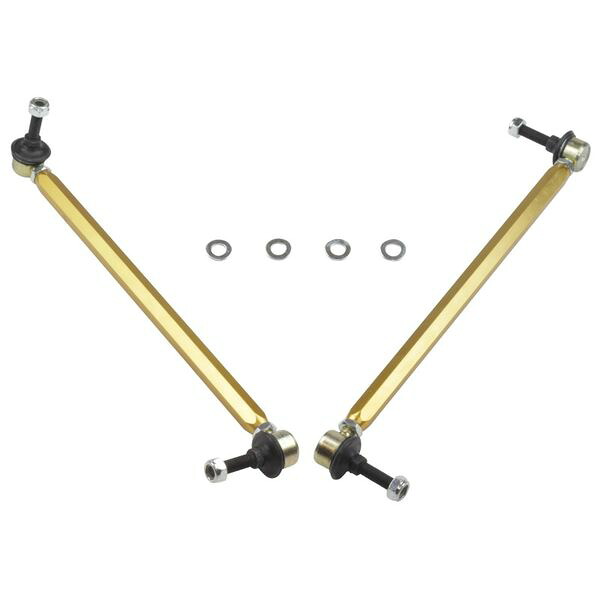 【USA在庫あり】 Whiteline 10年以降 Chevy カマロ FR クーペ フロント スタビライザーリンク Assy H/D Adj Steel Ball (360mm C to C) whlKLC178 HD店