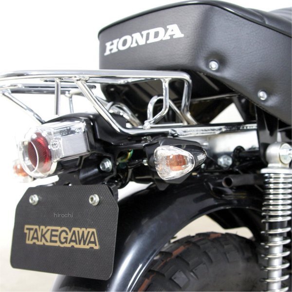 SP武川 ストリームライン ウインカーセット (ブラックボディー) 12Vモンキー/ゴリラ 09-03-0912 JP店