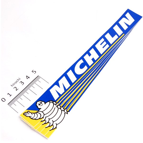 ファクトリーFX FACTORY EFFEX ロゴステッカー MICHELIN 200mm 5枚入り FX06-90012 JP店 独特の上品