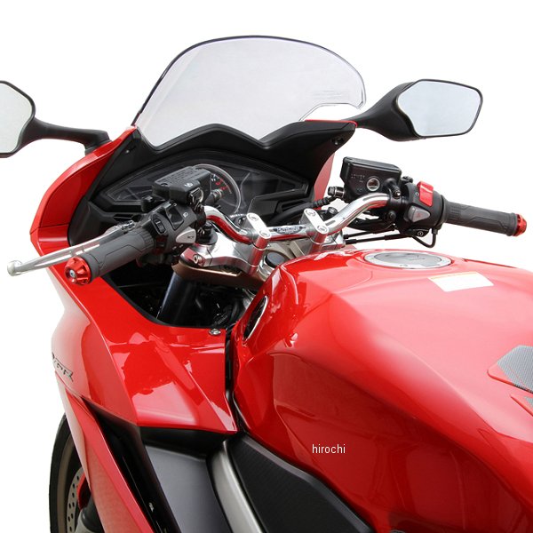 おしゃれ HURRICANE ハリケーン BMコンチ1型 バーハンドルkit シルバー VFR800F(RC79)