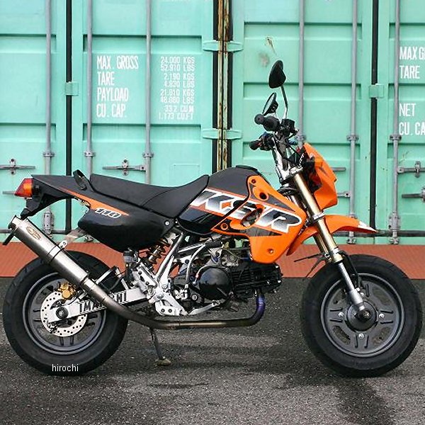 ノジマエンジニアリング フルエキゾースト FASARM M チタン ダウン 08年 KSR110 チタン NMM621TI-D JP店｜株式会社ヒロチー商事 店
