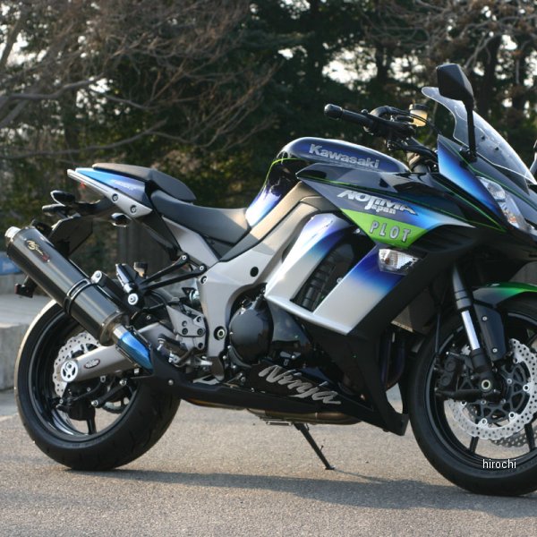ノジマエンジニアリング フルエキゾースト DLCチタン 4-1SC 11年-13年 ニンジャ1000 黒(DLCコーティング) NTX634GTD-CLK JP店｜株式会社ヒロチー商事 店