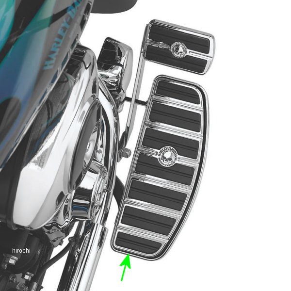 ハーレー純正 ライダーフットボードインサート スカル トラディショナル 50710-04 JP店