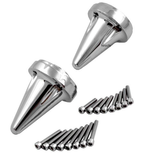 【USA在庫あり】 クリアキン Kuryakyn スティレット エンド キャップ ISO グリップ用(左右ペア) kur6249 JP店