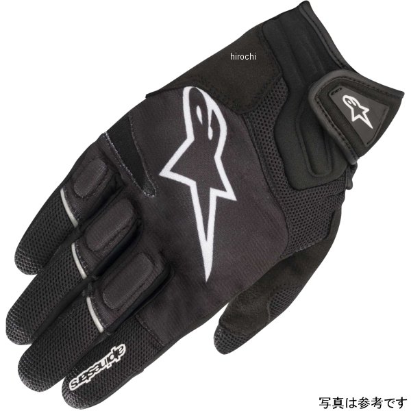 アルパインスターズ 春夏モデル グローブ ATOM 黒/白 Mサイズ 8033637060217 JP店