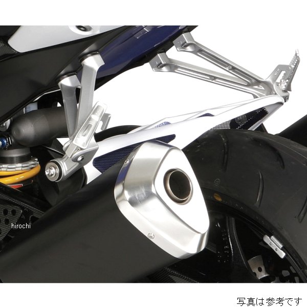 パワーブロンズ Powerbronze リアフェンダー ブラック メッシュシルバー 201-S108-603 JP店