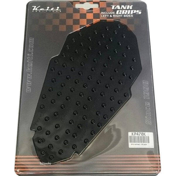 ケイティ Keiti タンクパッド ユニバーサルタイプ 黒 左右セット KP470K JP店 4,404円