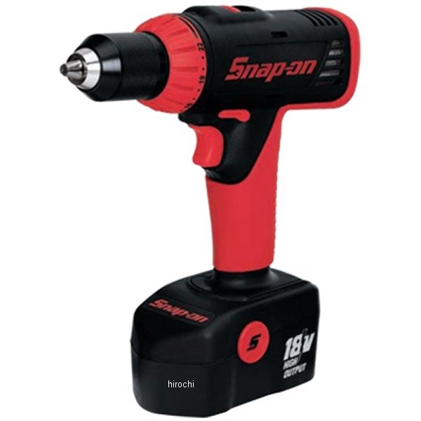 スナップオン Snap-on スライドオンバッテリー コードレス ドライバ/ドリル キャパシティー 1/2インチ 18ボルト CDRE6850 JP店