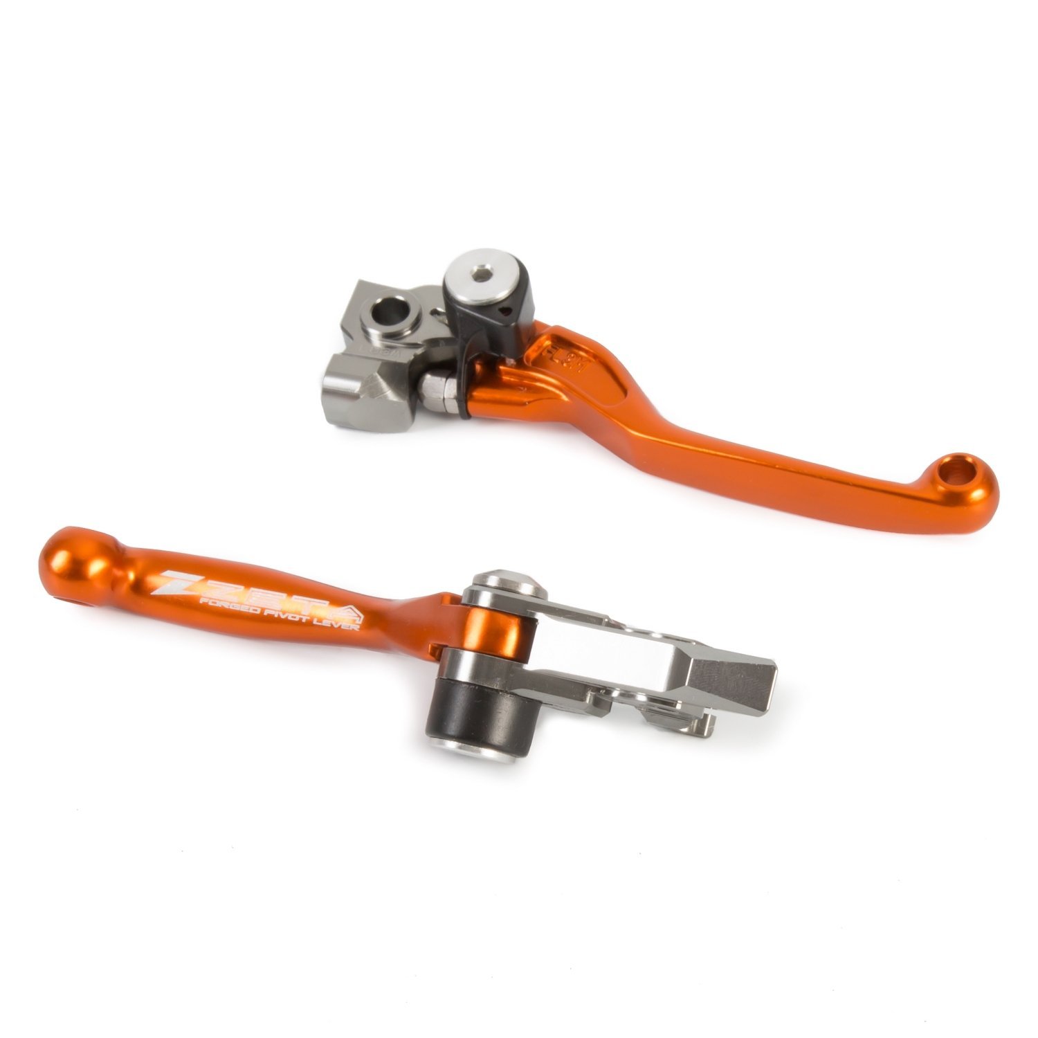 【メーカー在庫あり】 ジータ ZETA ピボットレバーセット FP 06年-13年 KTM 3フィンガー オレンジ ZE44-4107 JP店