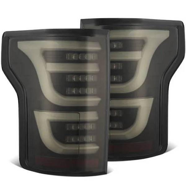 【USA在庫あり】 AlphaRex LUXXシリーズ LED テールライト ブラック 15年-20年 フォード F150 arx652040 JP店