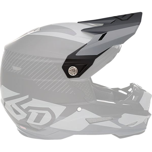 【USA在庫あり】 6D HELMETS バイザー ATR2 FUSION ブラック 0132-1708 JP店