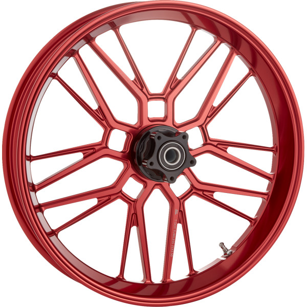 【USA在庫あり】 アレンネス Arlen Ness リム SPLIT スポーク 21 X 3.5 RED 0210-0444 JP店