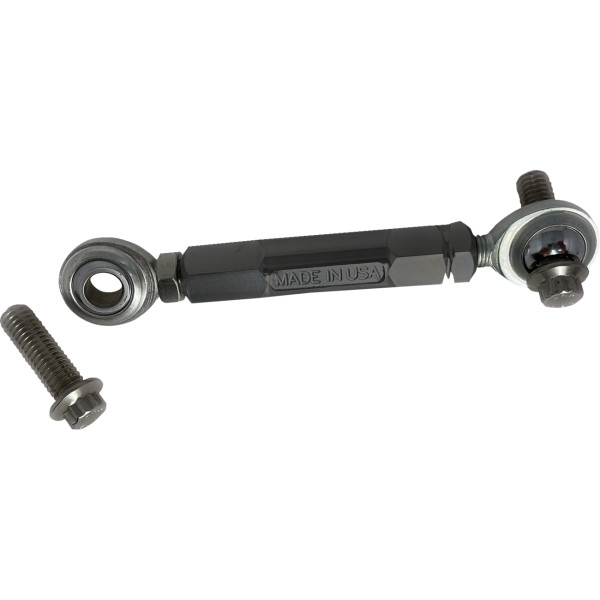 【USA在庫あり】 アロイアート Alloy Art LINK STABILIZER ADJUSTABLE フロント 2009- TOURING ブラック 0933-0145 JP店