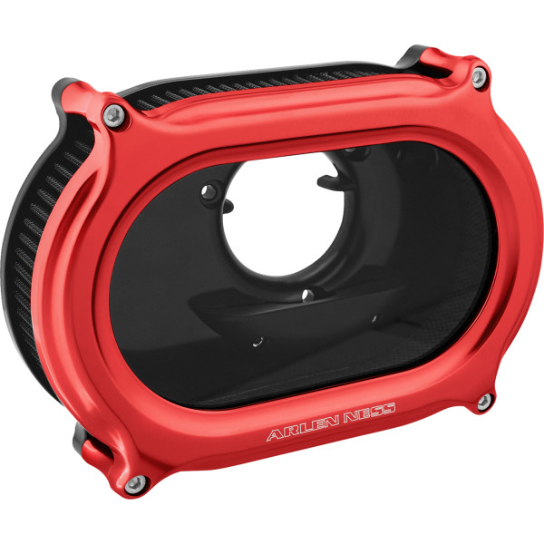 【USA在庫あり】 アレンネス Arlen Ness エアクリーナー STAGE II METHOD RED 1010-3398 JP店
