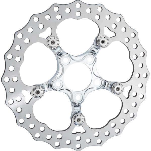 【USA在庫あり】 アレンネス Arlen Ness ローター SPIDER 11.8 クローム 1710-4718 JP店
