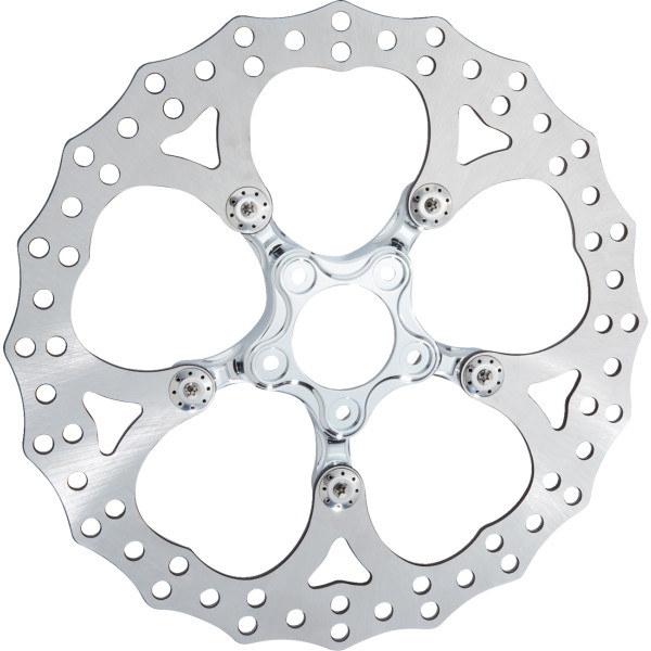 【USA在庫あり】 アレンネス Arlen Ness ローター SPIDER 14 クローム 1710-4719 JP店
