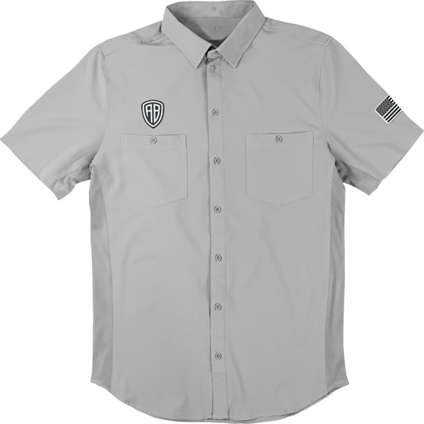 【USA在庫あり】 AMERICAN BIKER シャツ VNTD LETS RIDE グレー/ブラック Lサイズ 3040-3416 JP店