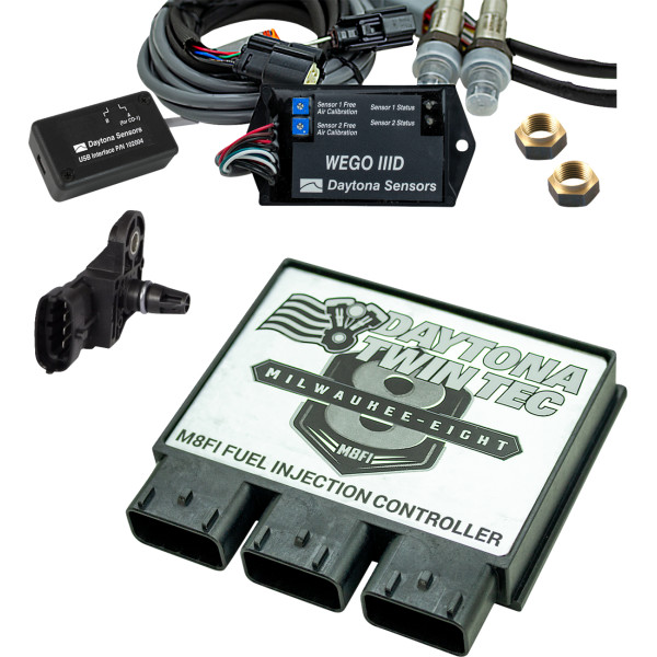 【USA在庫あり】 DAYTONA TWIN TEC LLC ECM M8FI キット 18-20 ソフテイル 2 TBAR 1020-4218 JP店