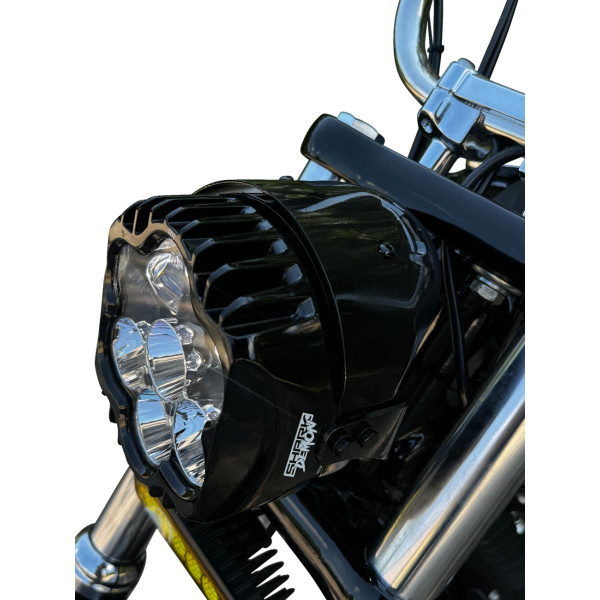 【USA在庫あり】 カスタム ダイナミクス Custom Dynamics ヘッドライト SHARK DEMON LED PEDESTAL MOUNT 2001-2843 JP店