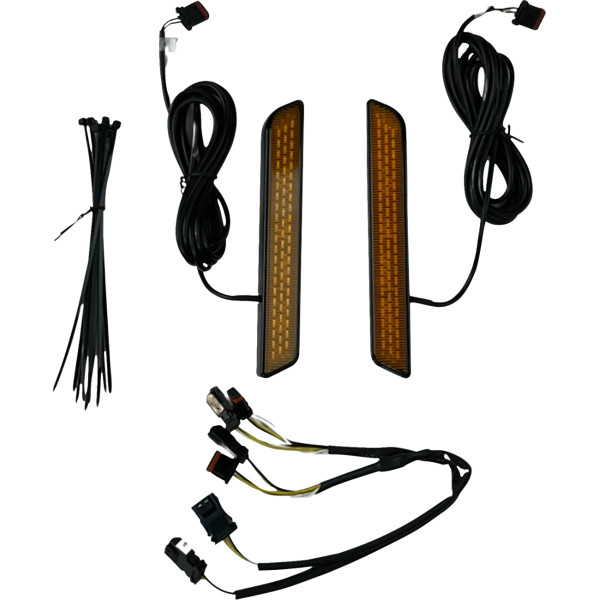 【USA在庫あり】 カスタム ダイナミクス Custom Dynamics LIGHT LED フォーク REFLECTOR REPLACEMENT AMBER 2040-3241 JP店