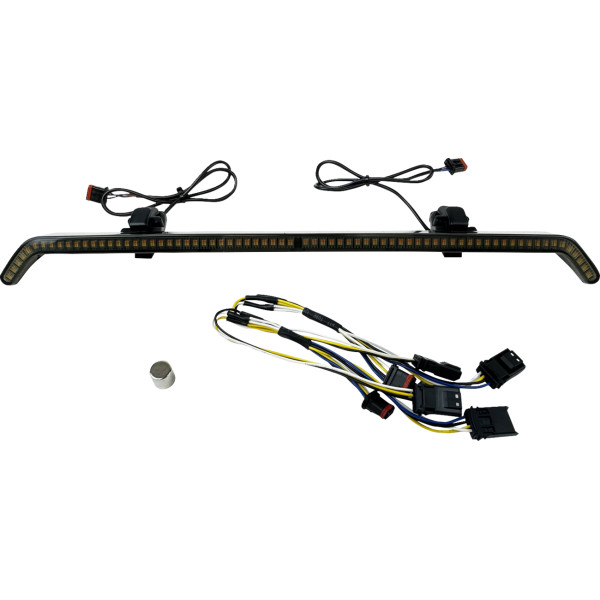 【USA在庫あり】 カスタム ダイナミクス Custom Dynamics LIGHT LED ターンシグナル FAIRING VENT ブラック W/SMK LENS 2040-3309 JP店