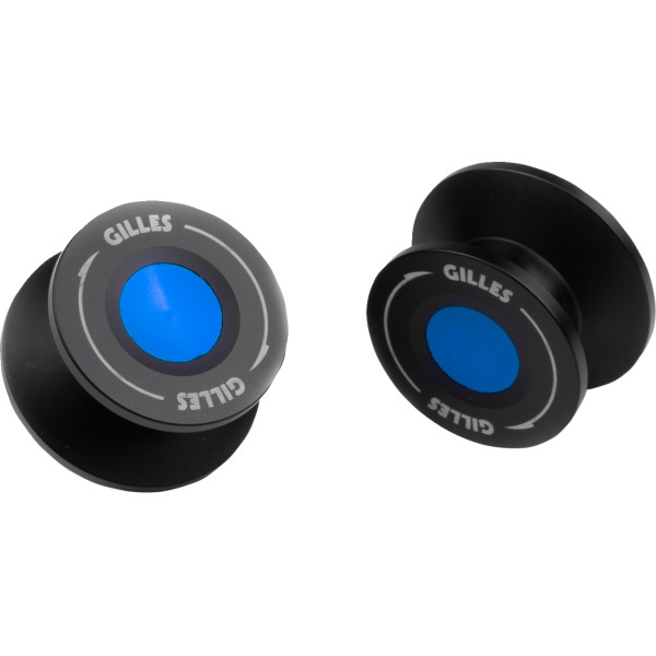 【USA在庫あり】 ギルズ ツーリング GILLES TOOLING SWINGARM SPOOLS M6 BLU 1303-0355 JP店