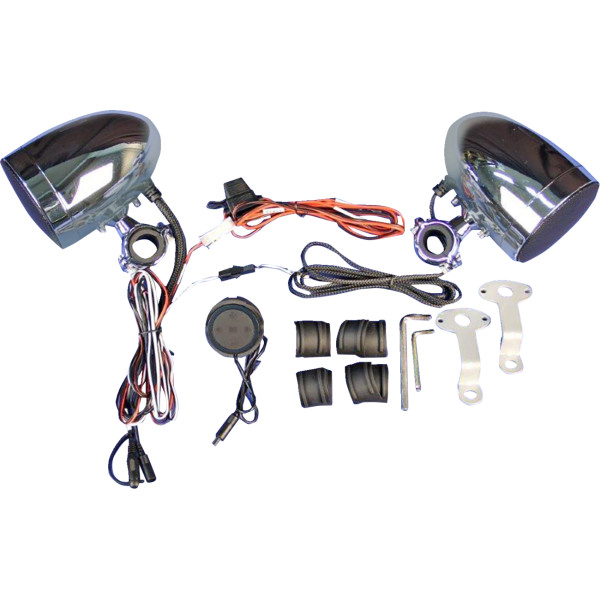 【USA在庫あり】 J&M AMP スピーカー キット ハンドルバー MOUNT BLUETOOTH CONTROL 4405-0956 JP店