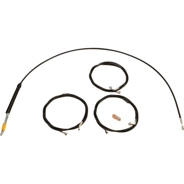 【USA在庫あり】 LAチョッパーズ LA Choppers ケーブル キット ブラック STD 08-10 24年以降 FL 0662-1162 JP店