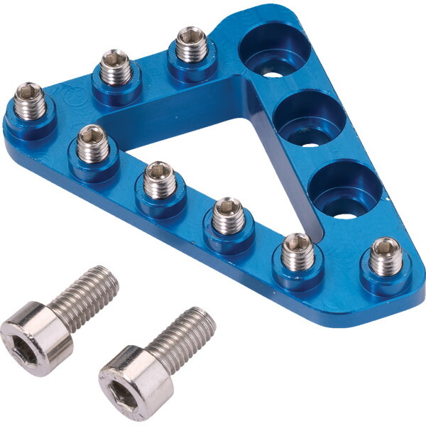 【USA在庫あり】 MOOSE OFFROAD LARGE ALUM リア ブレーキ TIP ブルー 1610-0734 JP店